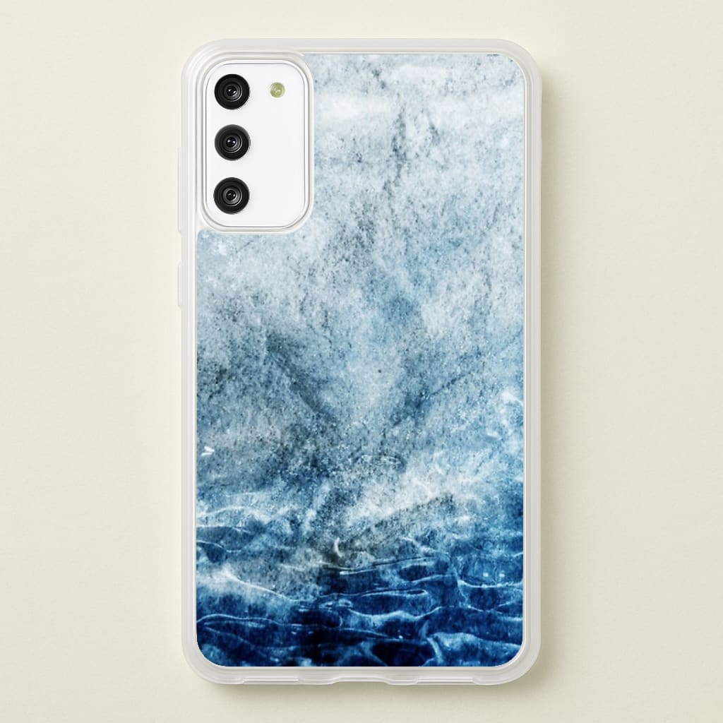 Sea Blue Marble Phone Case