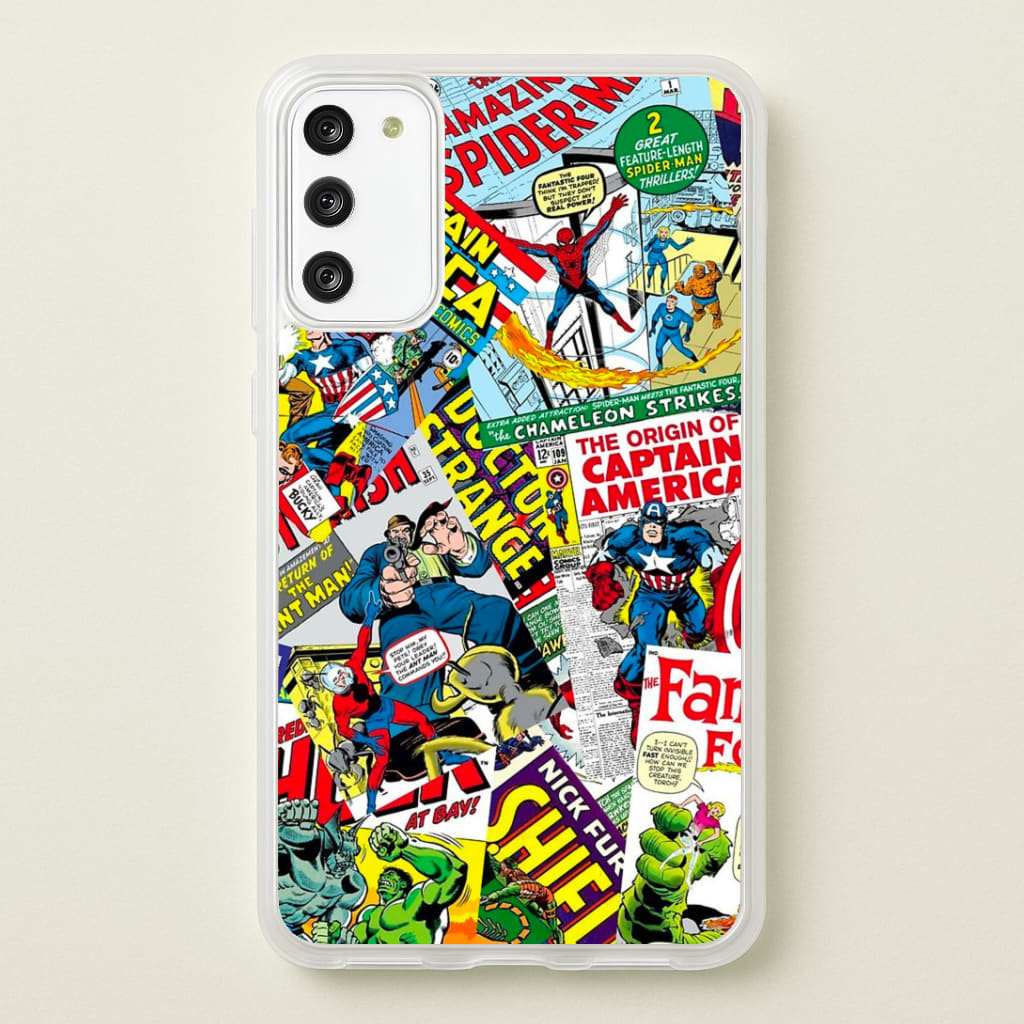 Superhero Comic Comics Pattern Phone Case