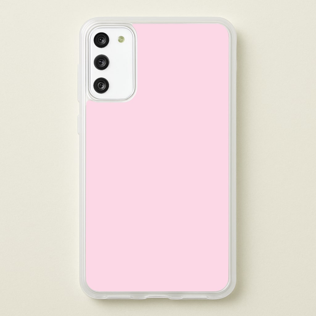 Back To Casics - Pretty Pastels - Plain Pink Phone Case