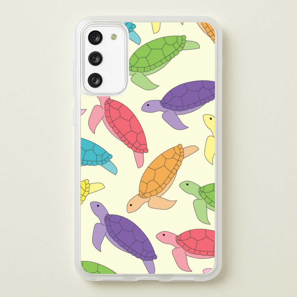 Multi Coloured Turtle Pattern - Sealife Phone Case