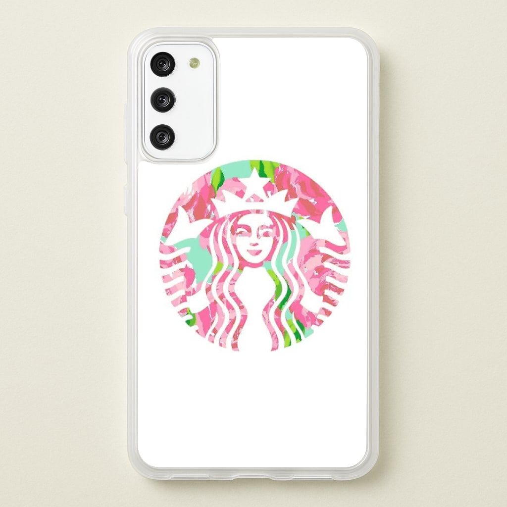 Pink Coffee Logo Phone Case