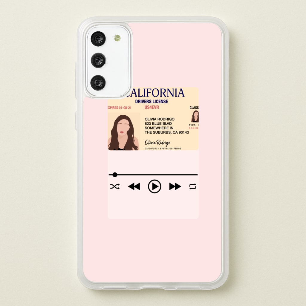 Drivers License - Olivia TikTok Phone Case