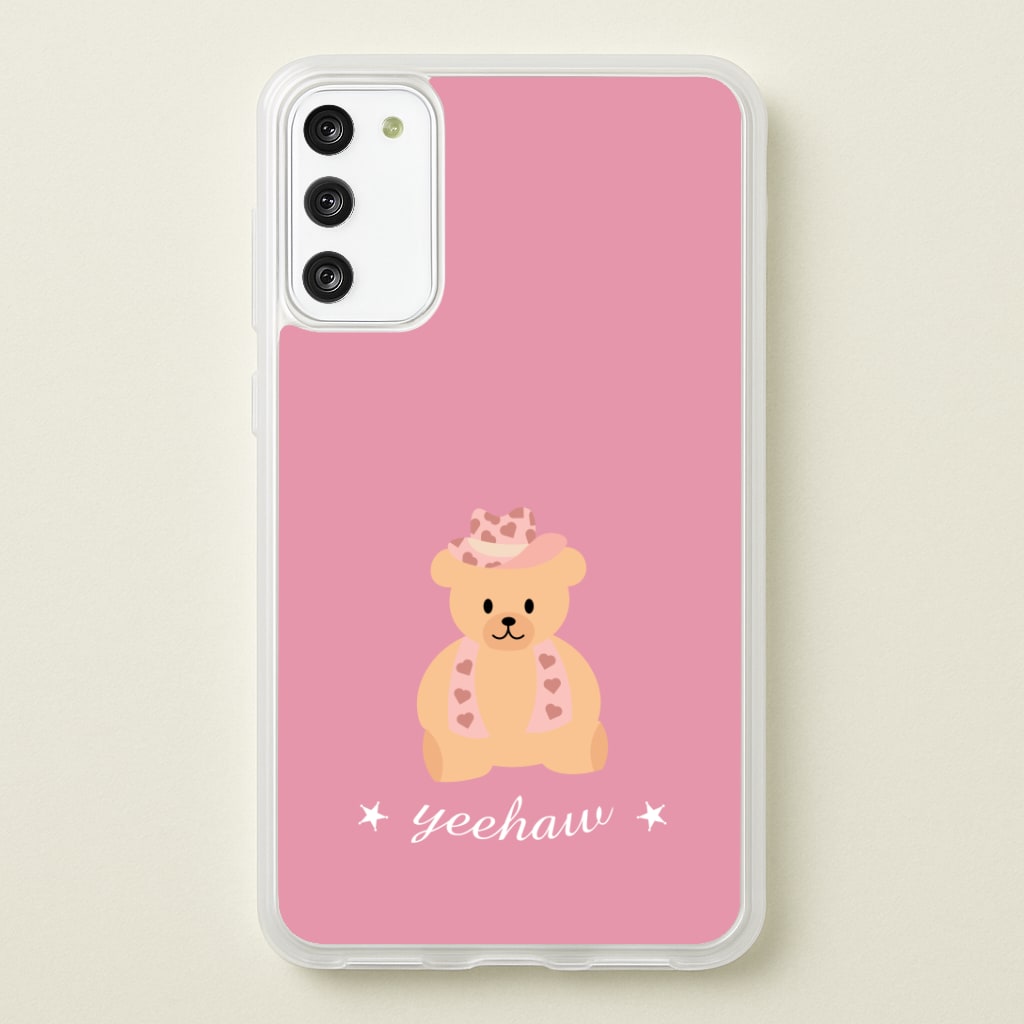 Yeehaw Teddy Bear Phone Case