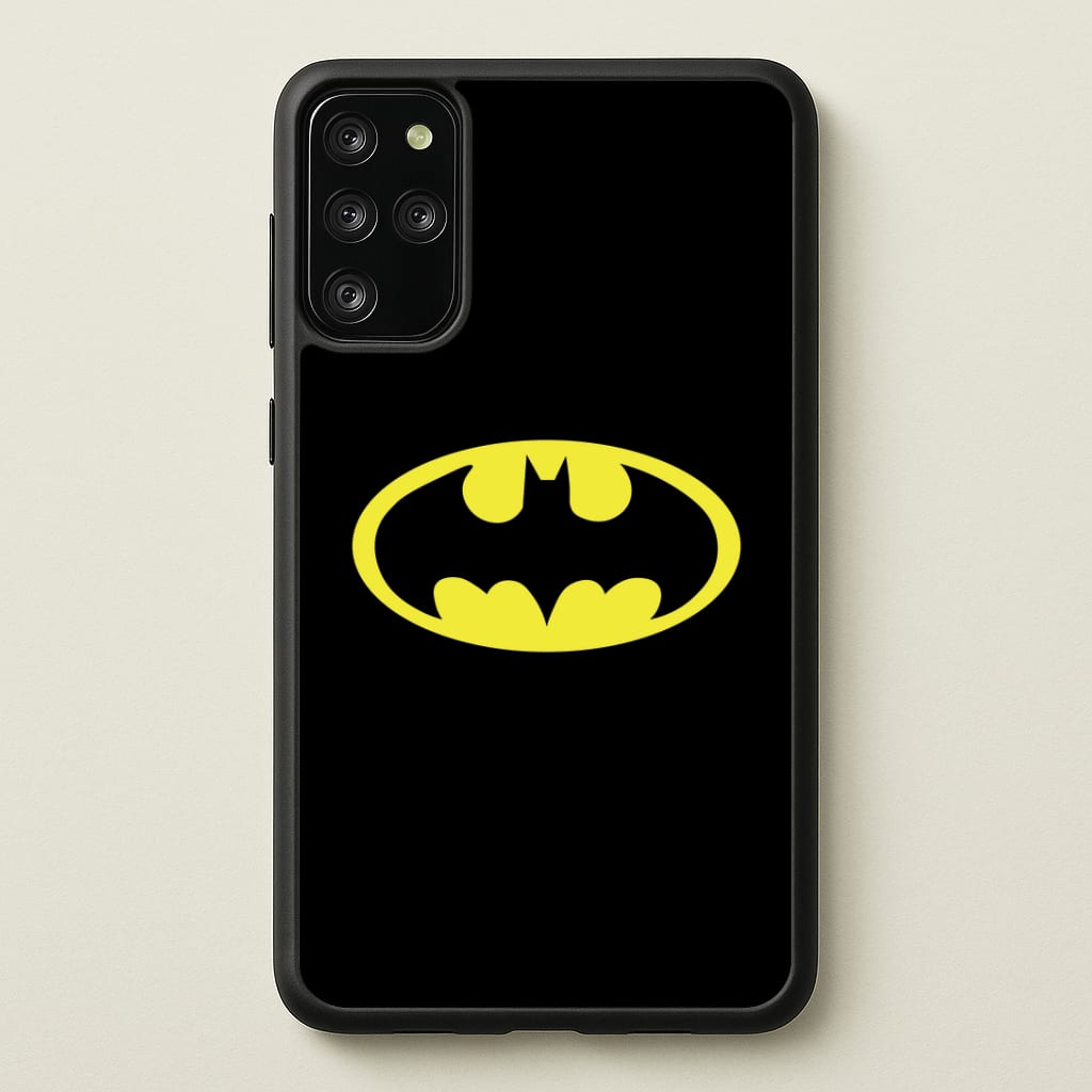 Black Bat Superhero Logo Phone Case