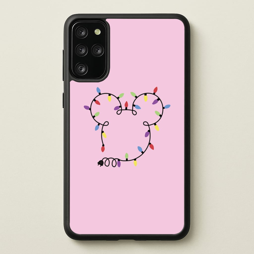 Mouse Christmas Lights Christmas Phone Case