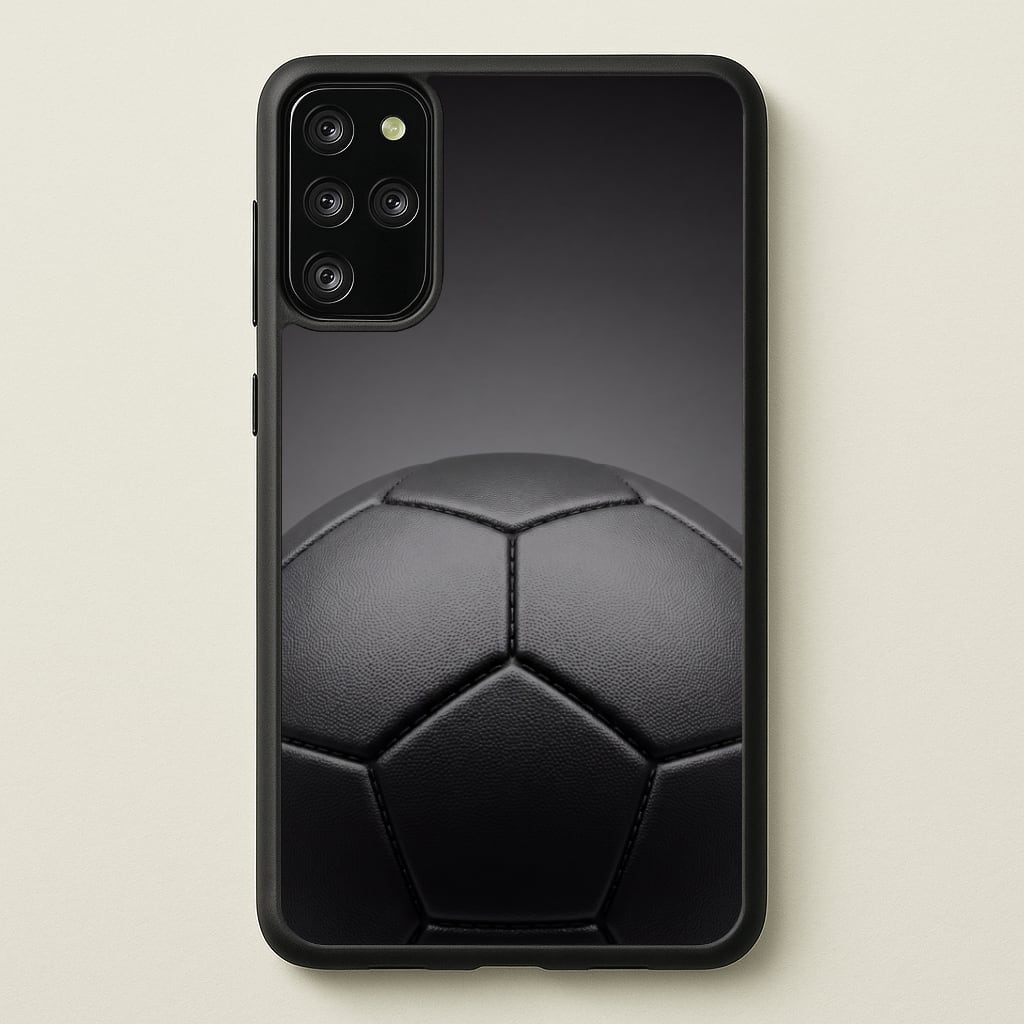Black Football Phone Case