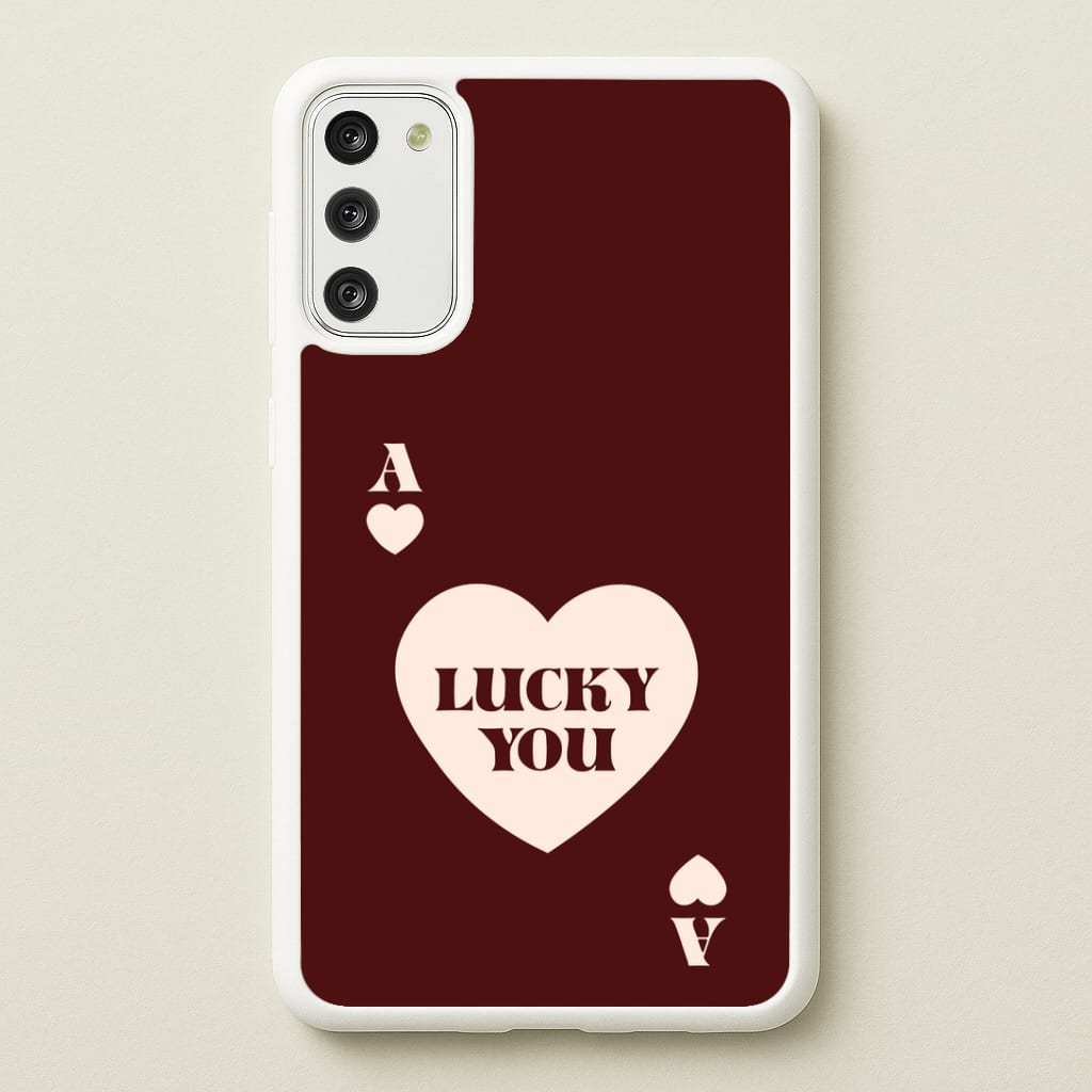 Ace Of Hearts Lucky You Phone Case