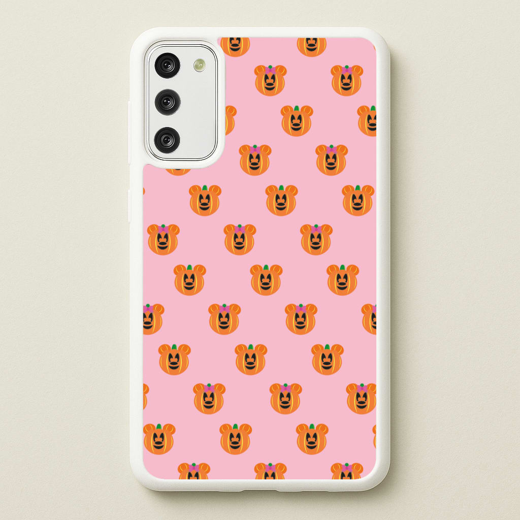 Female Mouse Pumpkin Pattern Halloween Phone Case