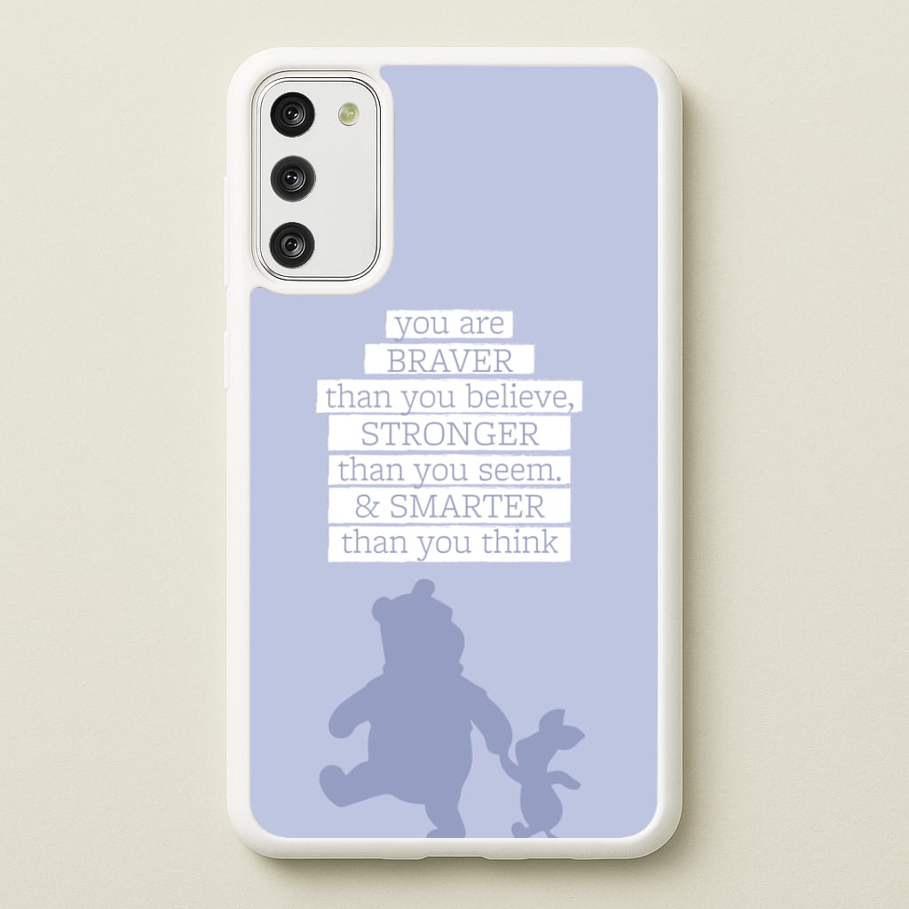 Braver, Stronger, Smarter Phone Case