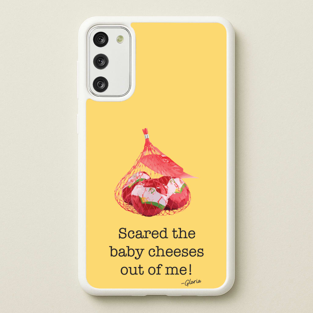 Scared The Baby Cheeses Out Of Me Phone Case