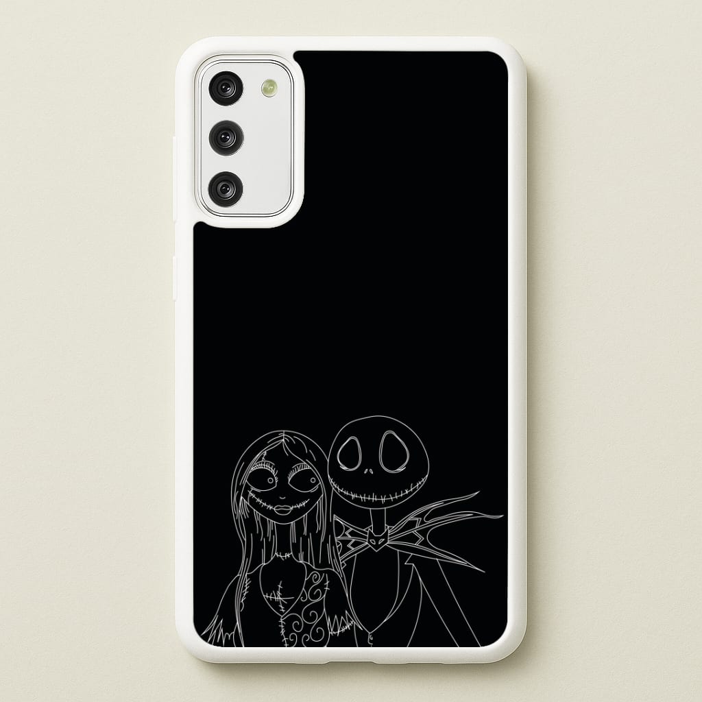 Jack And Sally - TNBC Phone Case