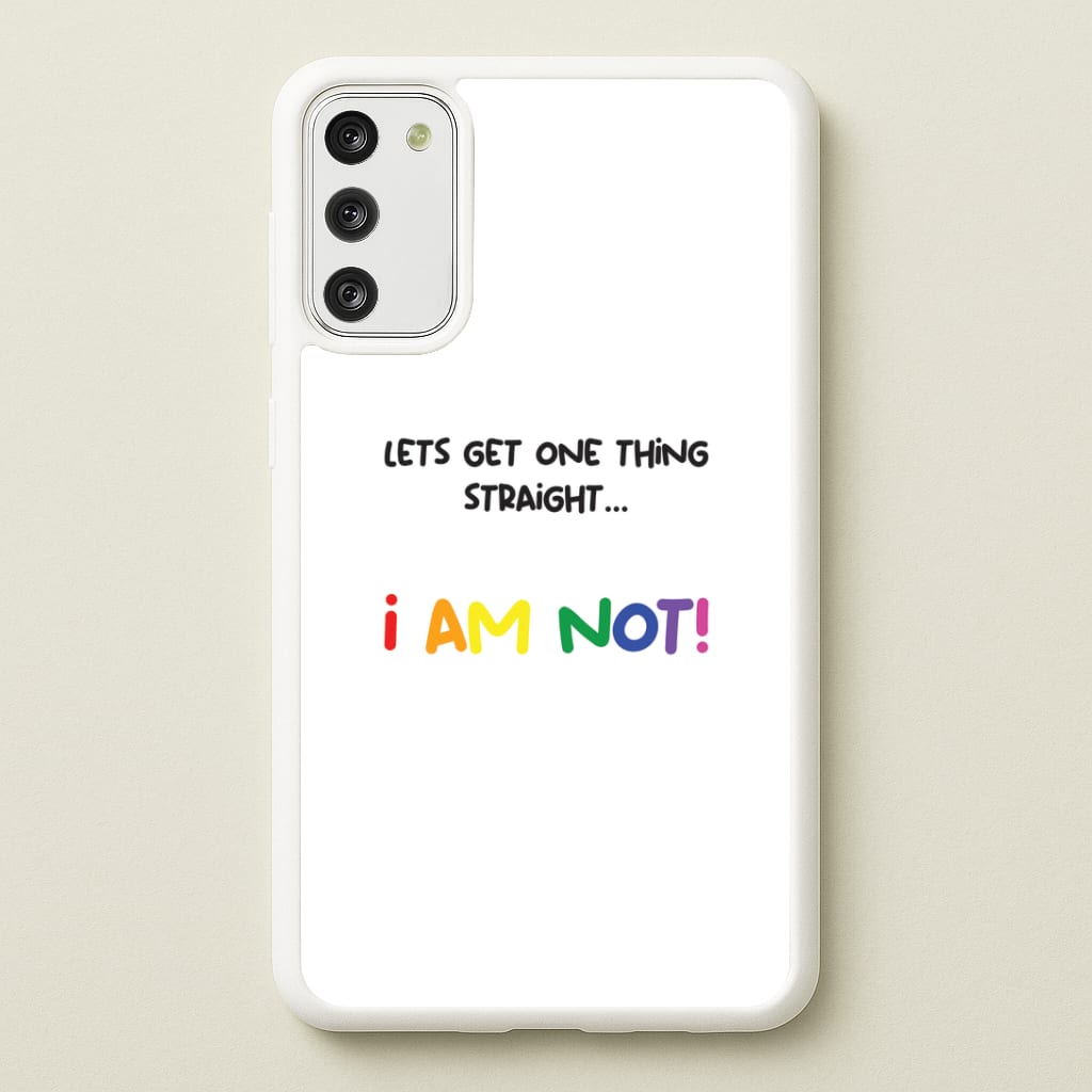 I Am Not - Pride Phone Case