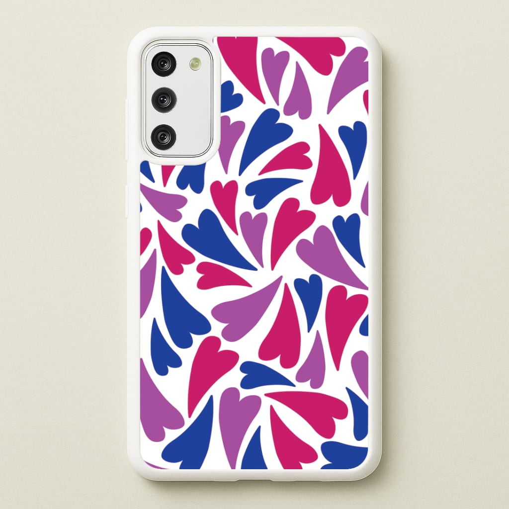 Bisexual Hearts - Pride Phone Case