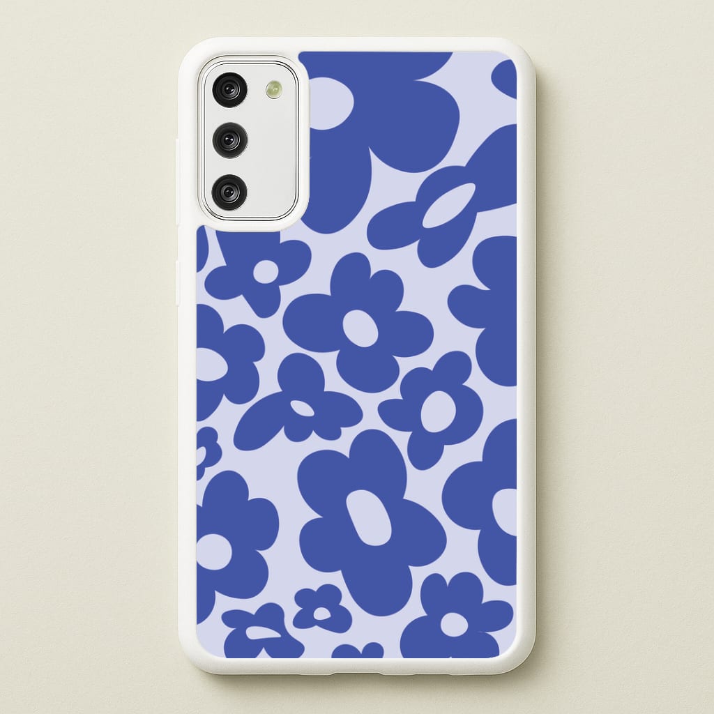 Blue Flowers - Trippy Patterns Phone Case