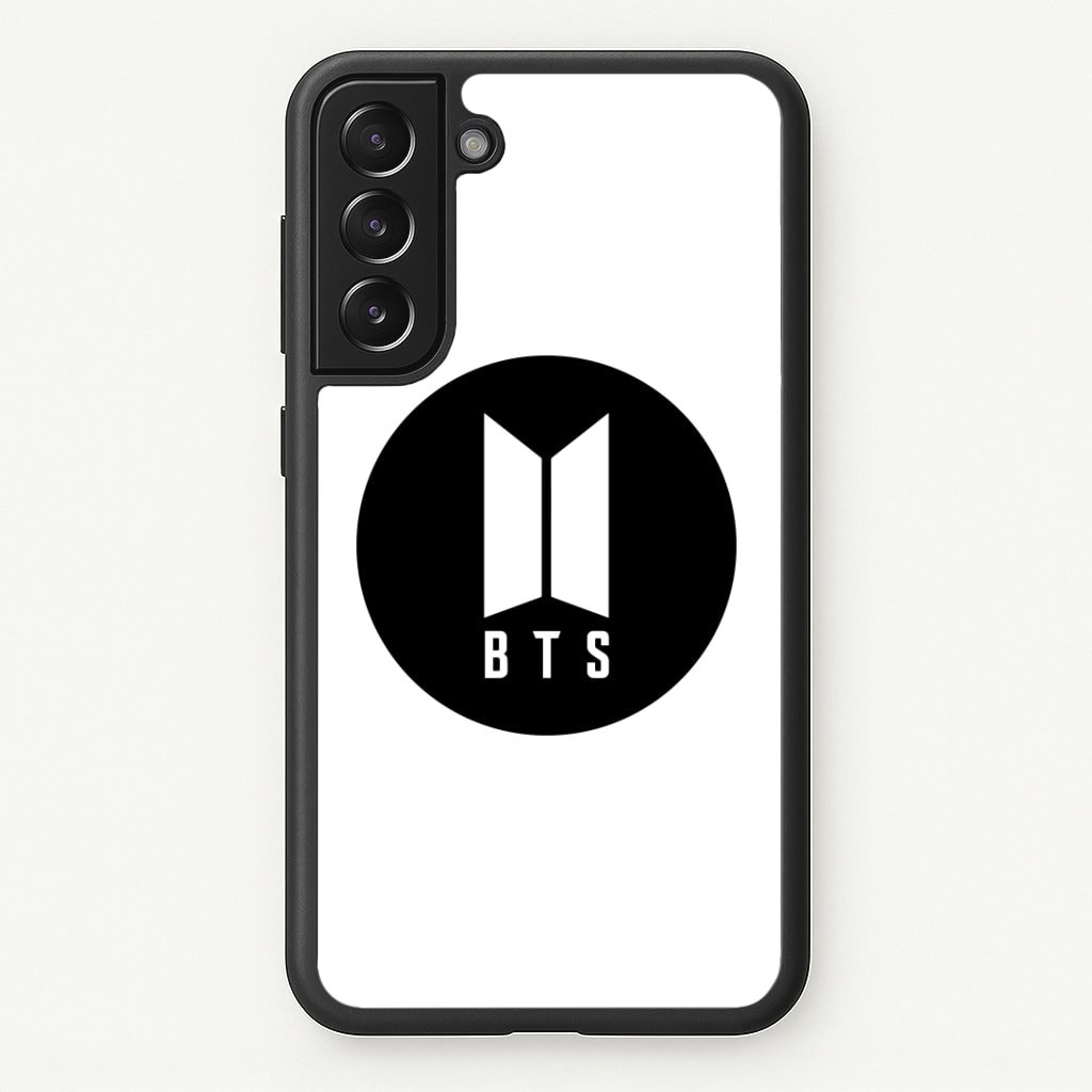 BTS logo Black - K Pop Phone Case