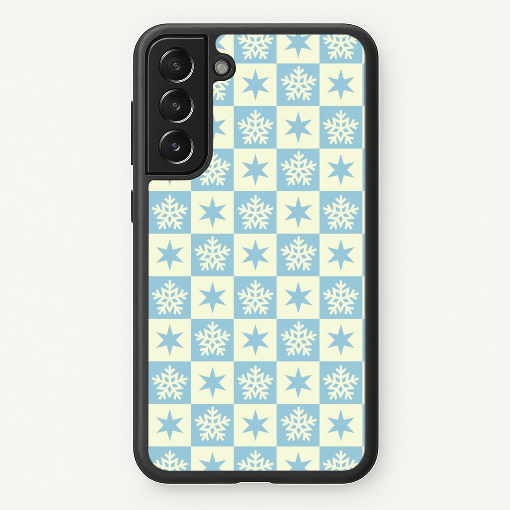 Snow And Star Pattern Phone Case