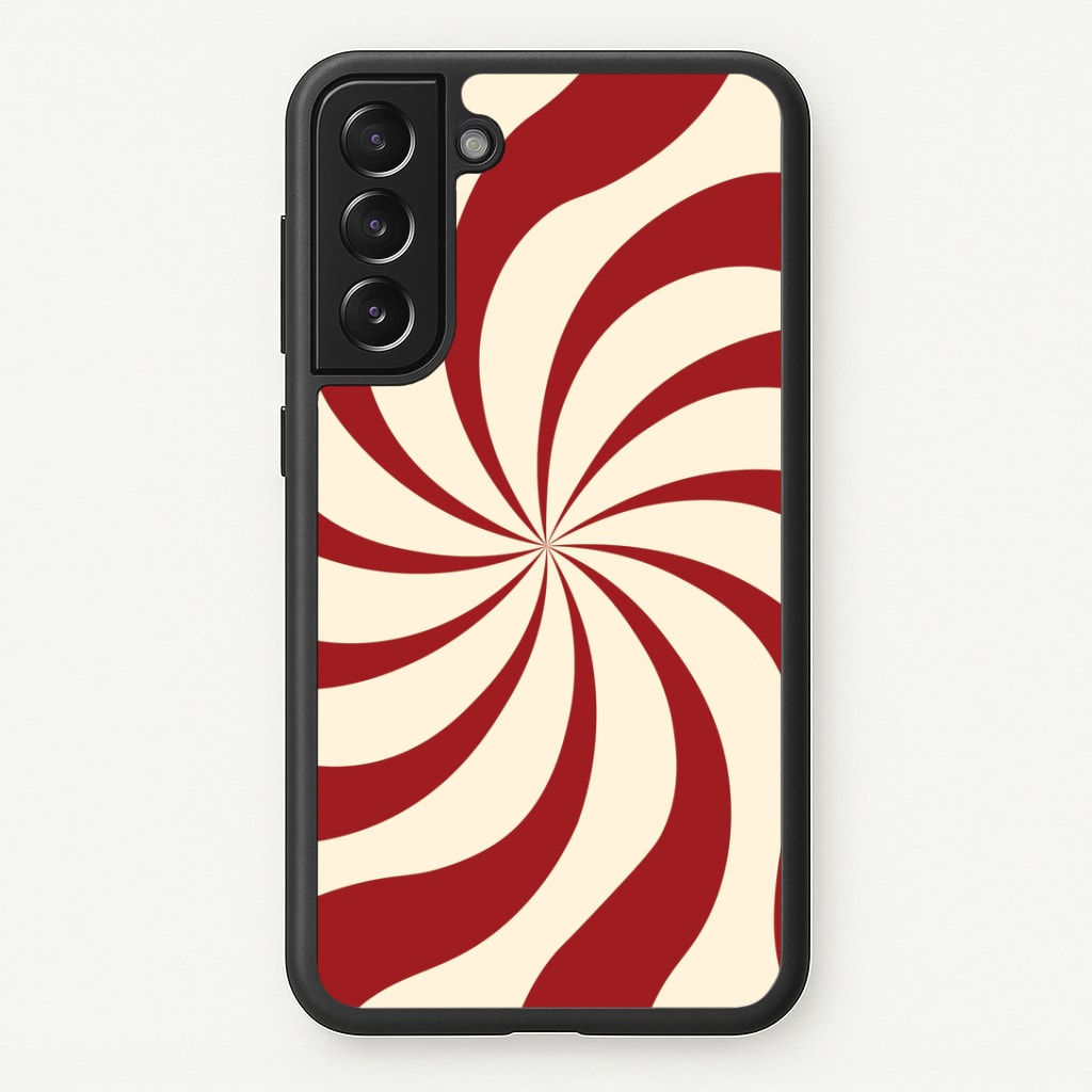 Peppermint Swirl Pattern Phone Case