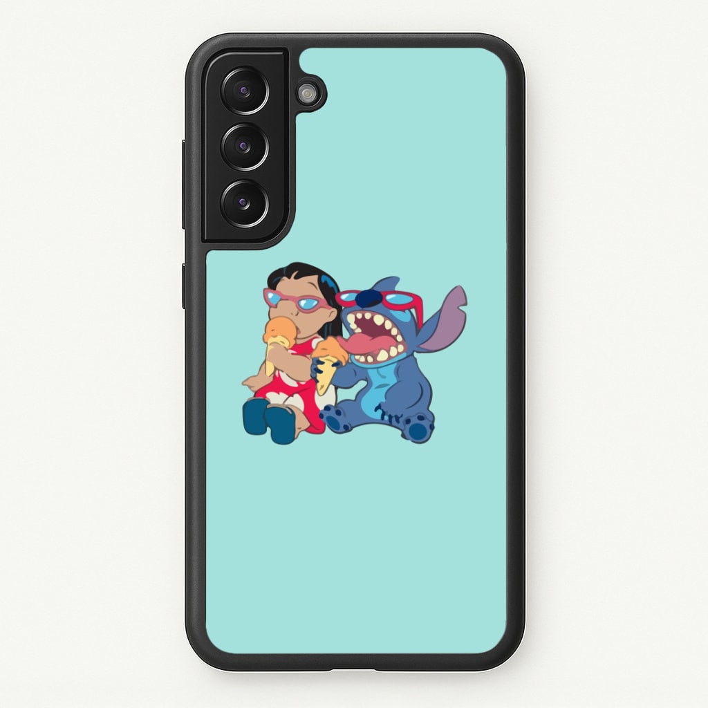 Ice Cream Alien Blue Phone Case