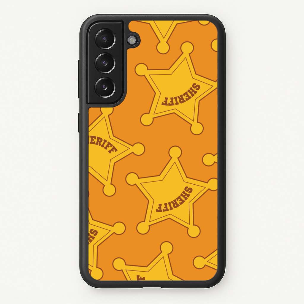 Sheriff Badge Pattern Phone Case