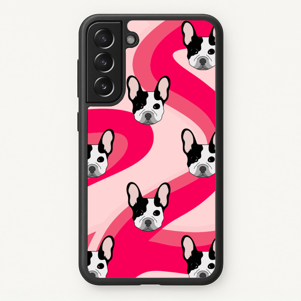Abstact Frenchie - Dog Pattern Phone Case