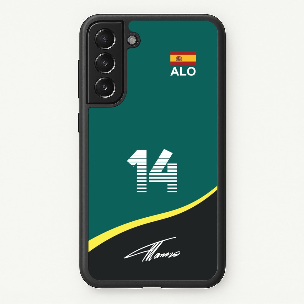 Alonso - F1 Phone Case