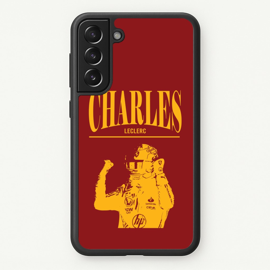 Charles Red And Gold Phone Case