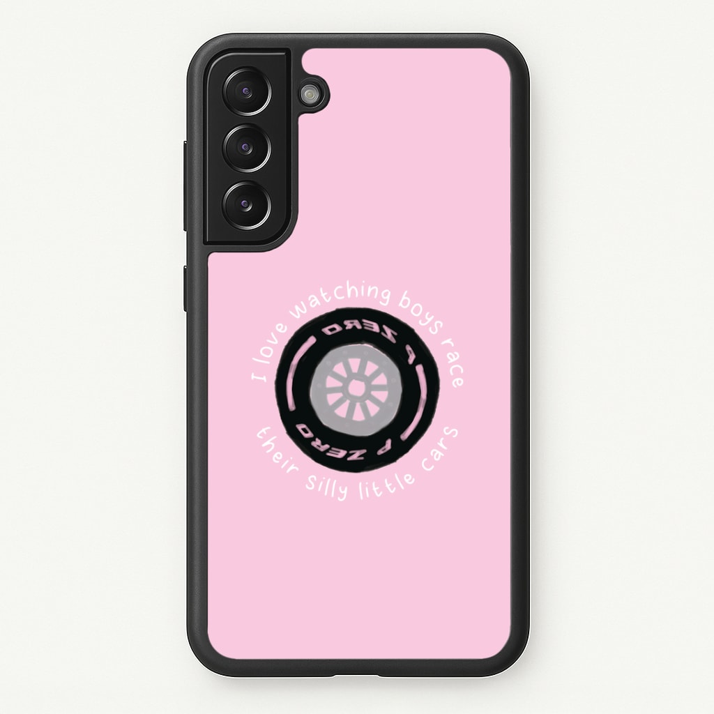 Boys And Their Silly Little Cars Phone Case