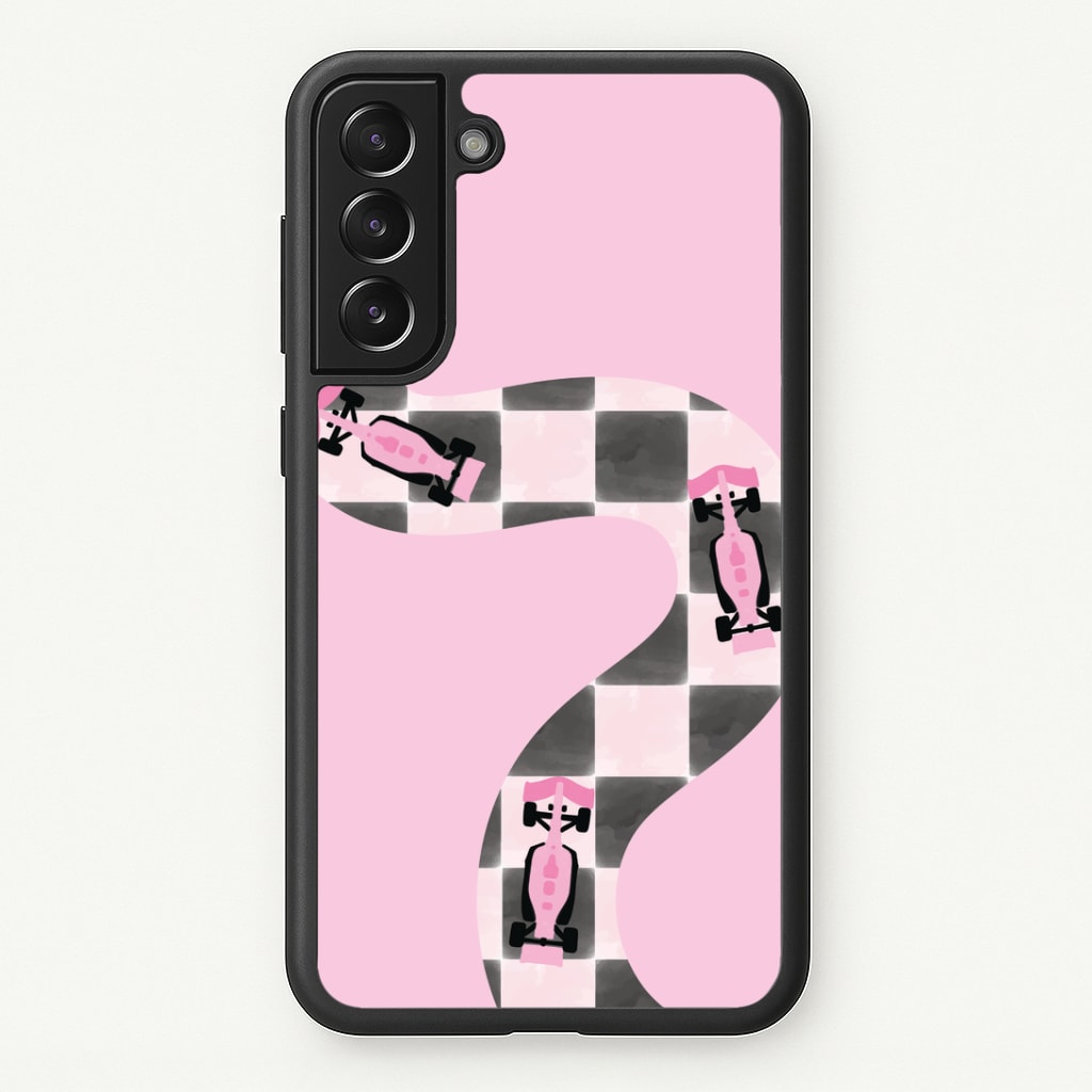 Checkered Track Phone Case