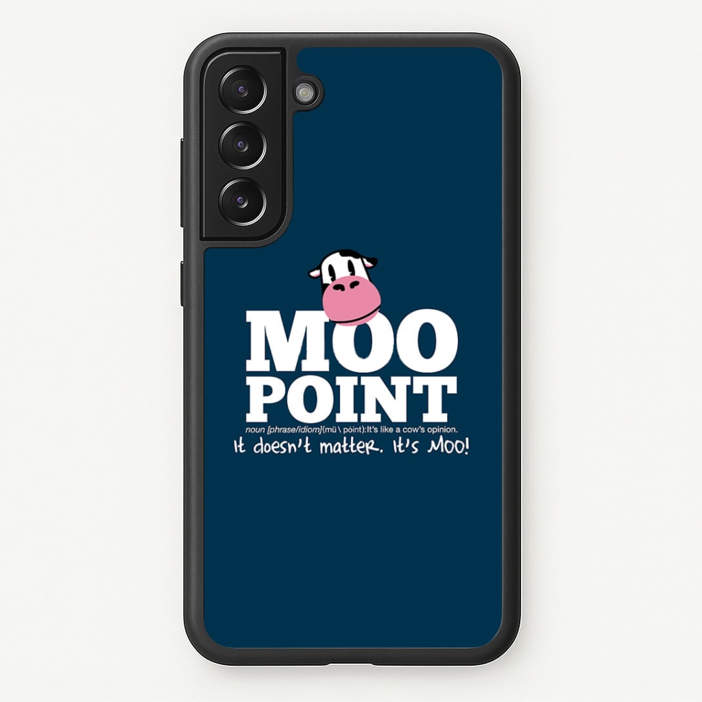 A Moo Point Phone Case