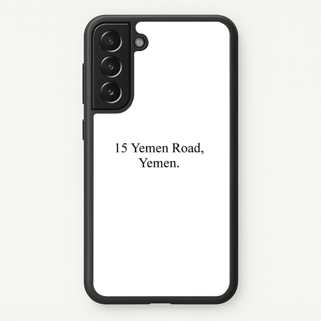 15 Yemen Road, Yemen Phone Case
