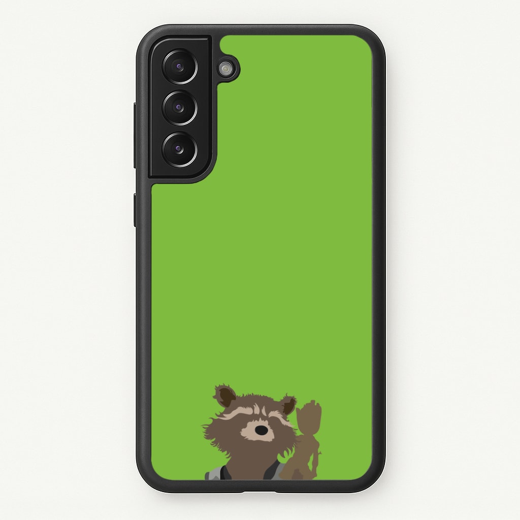 Rocket Raccoon And Groot - GOTG Phone Case