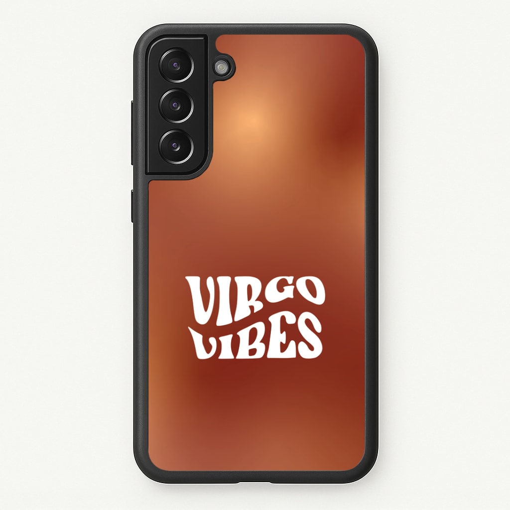 Virgo Vibes Gradient Zodiac Phone Case