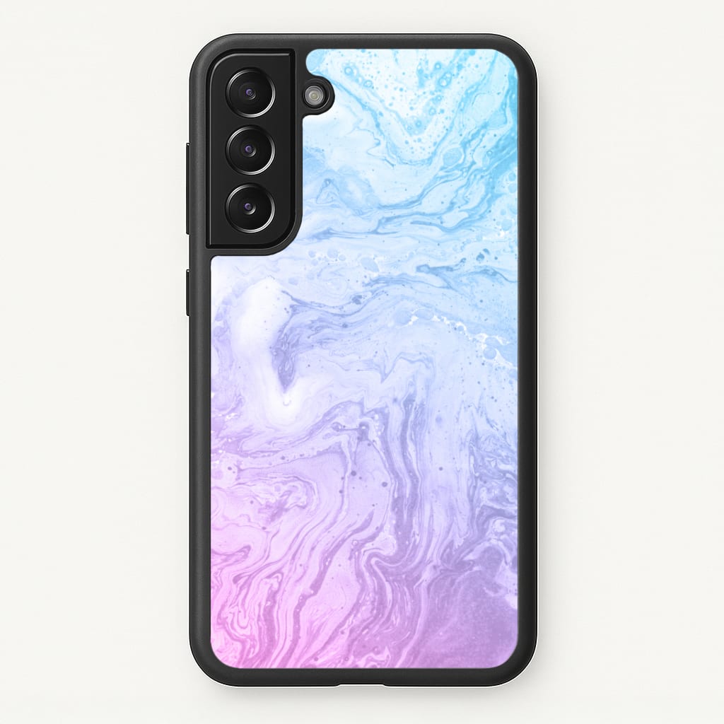 Purple Marble Phone Case - Galaxy S21 Plus / Standard