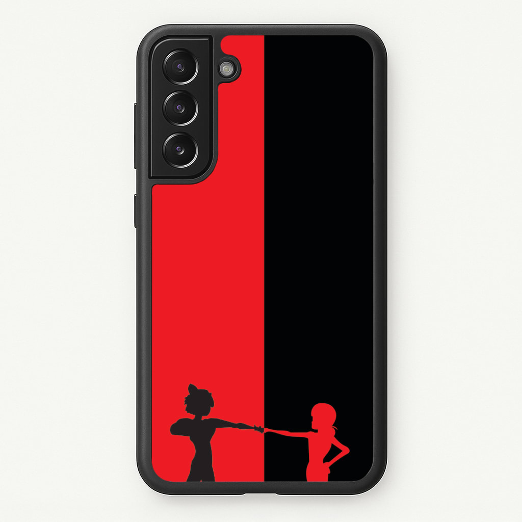 Red And Black Phone Case