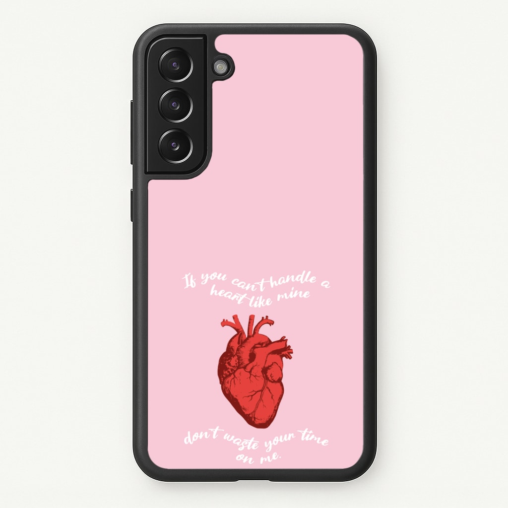 Don't Waste Your Time On Me Phone Case