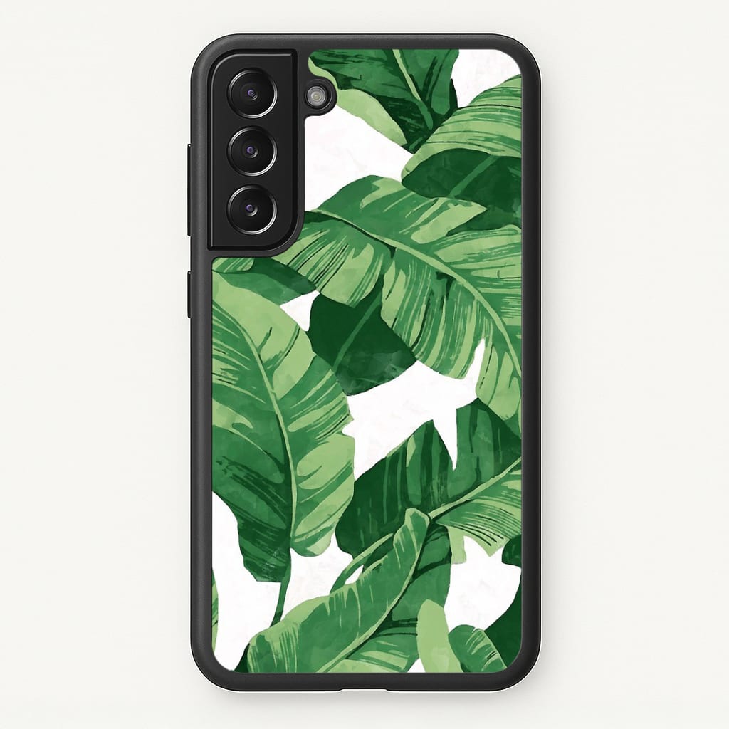 Tropical Banana Leaf Pattern Phone Case