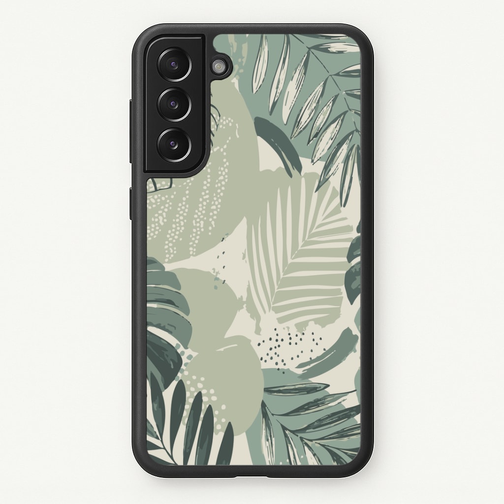 Green Leaf Pattern - Foliage Phone Case