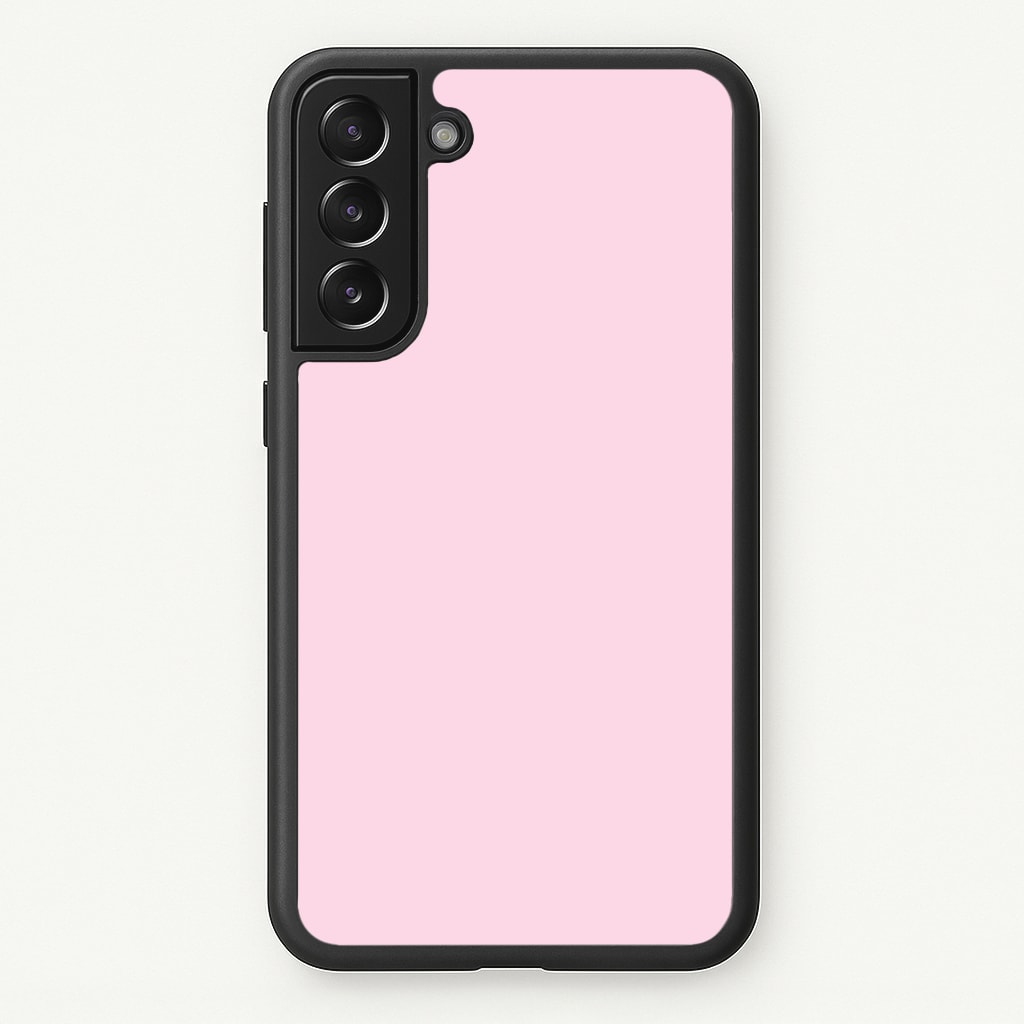 Back To Casics - Pretty Pastels - Plain Pink Phone Case - Galaxy S21 Plus / Standard