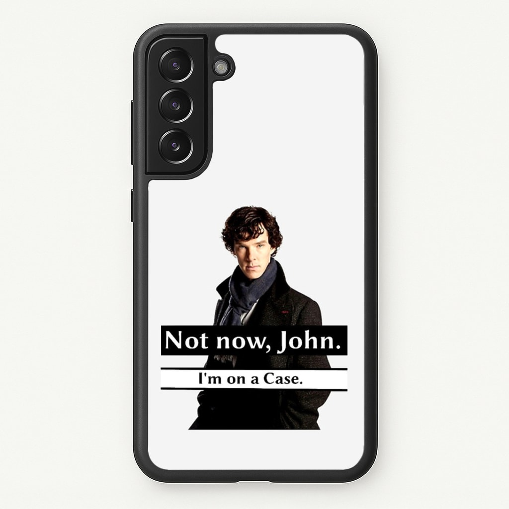 I'm on a Case Holmes Pun Phone Case