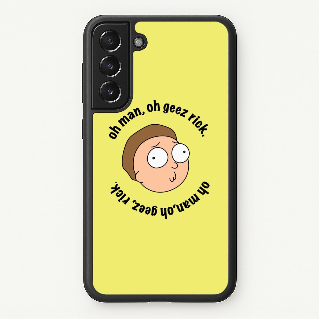 Oh man, oh geez Rick - RAM Phone Case