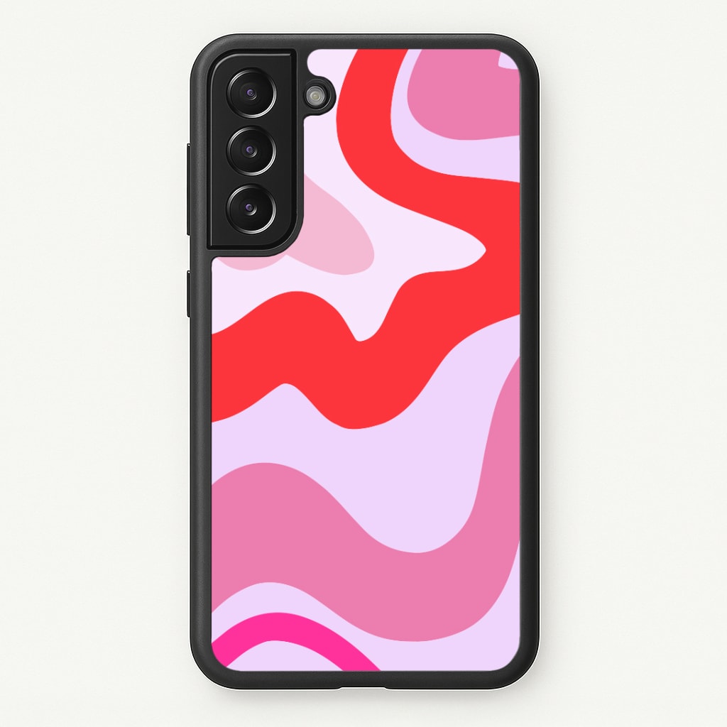 Purple & Pink Abstract Phone Case