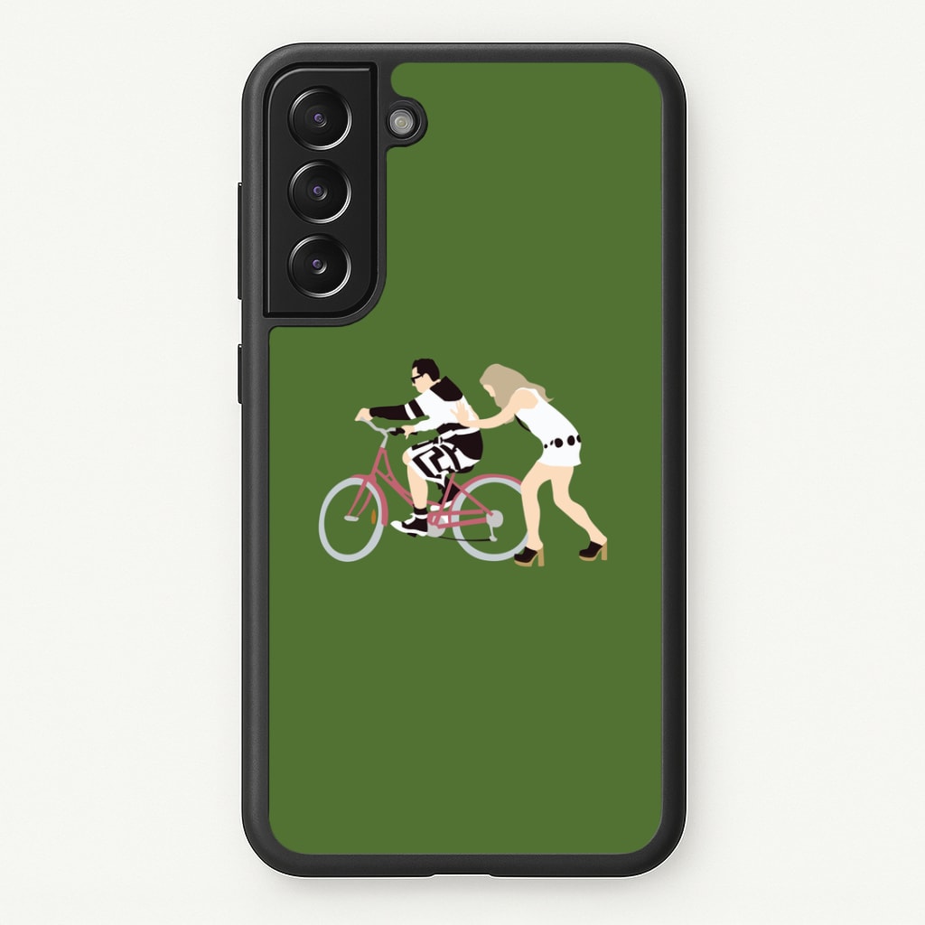 David Riding A Bike Phone Case