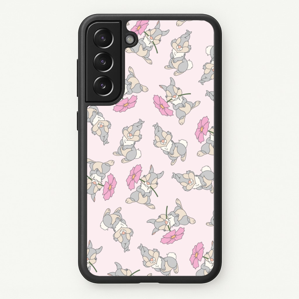 Cute bunny And Flowers Pattern Phone Case