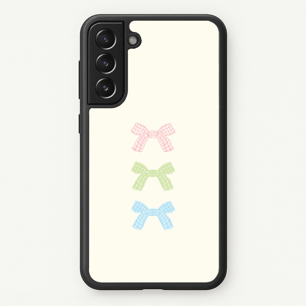 Gingham Tiered Ties Phone Case