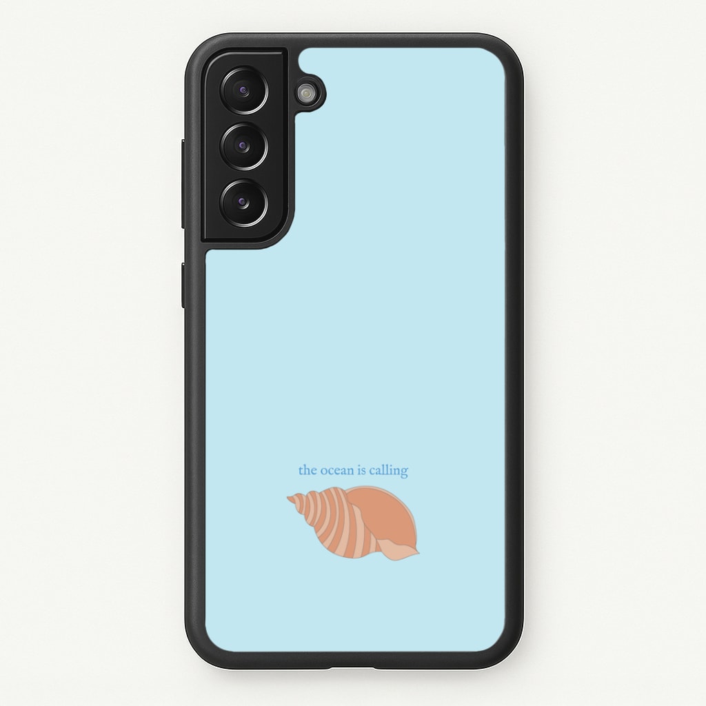 The Ocean Is Calling - Seashells Phone Case
