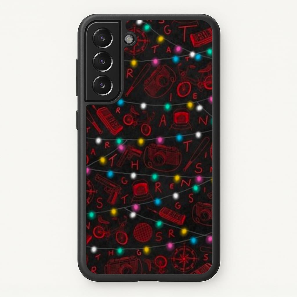 Stranger Red Illustrations Phone Case - Galaxy S21 Plus / Standard