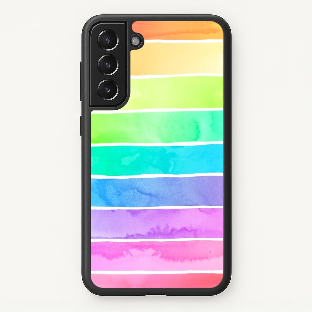 Summer Rainbow Stripes Phone Case