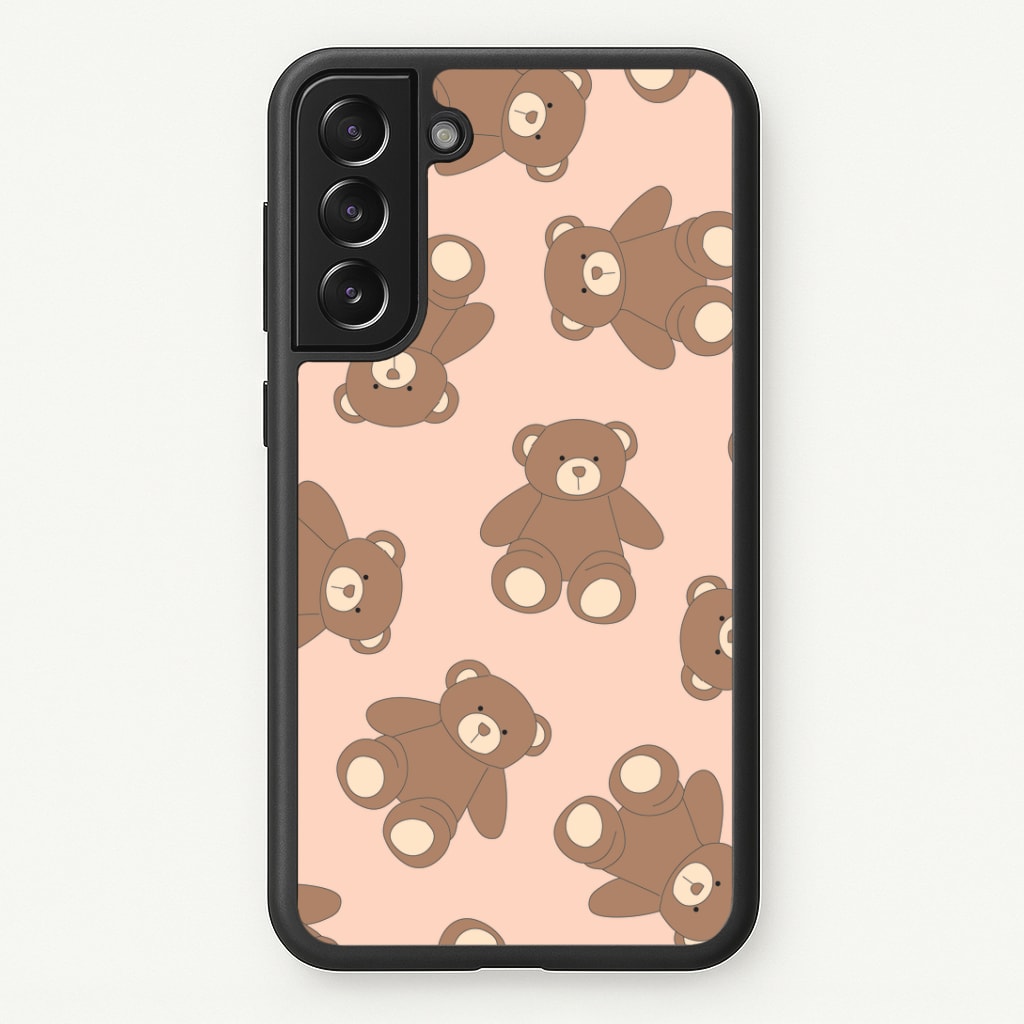 Cartoon Brown Bear Pattern Phone Case