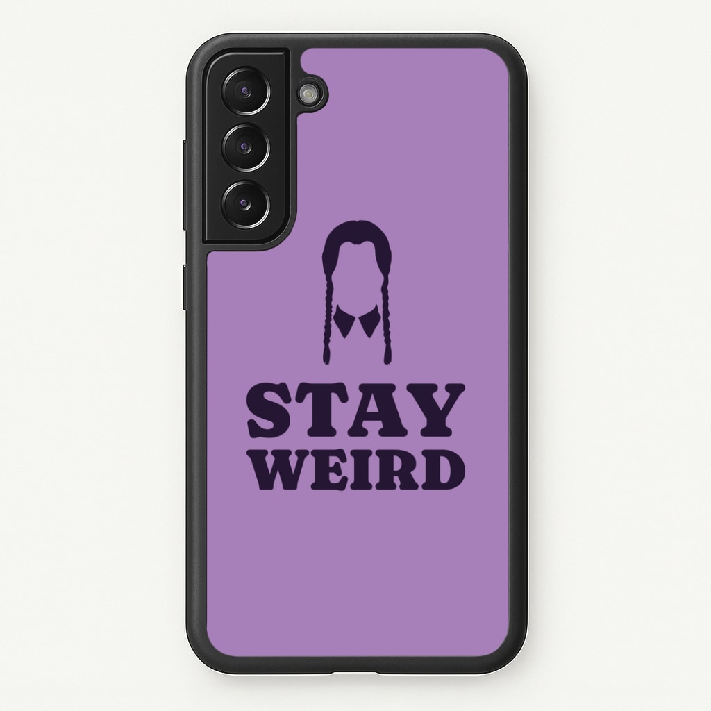 Stay Weird Purple Phone Case