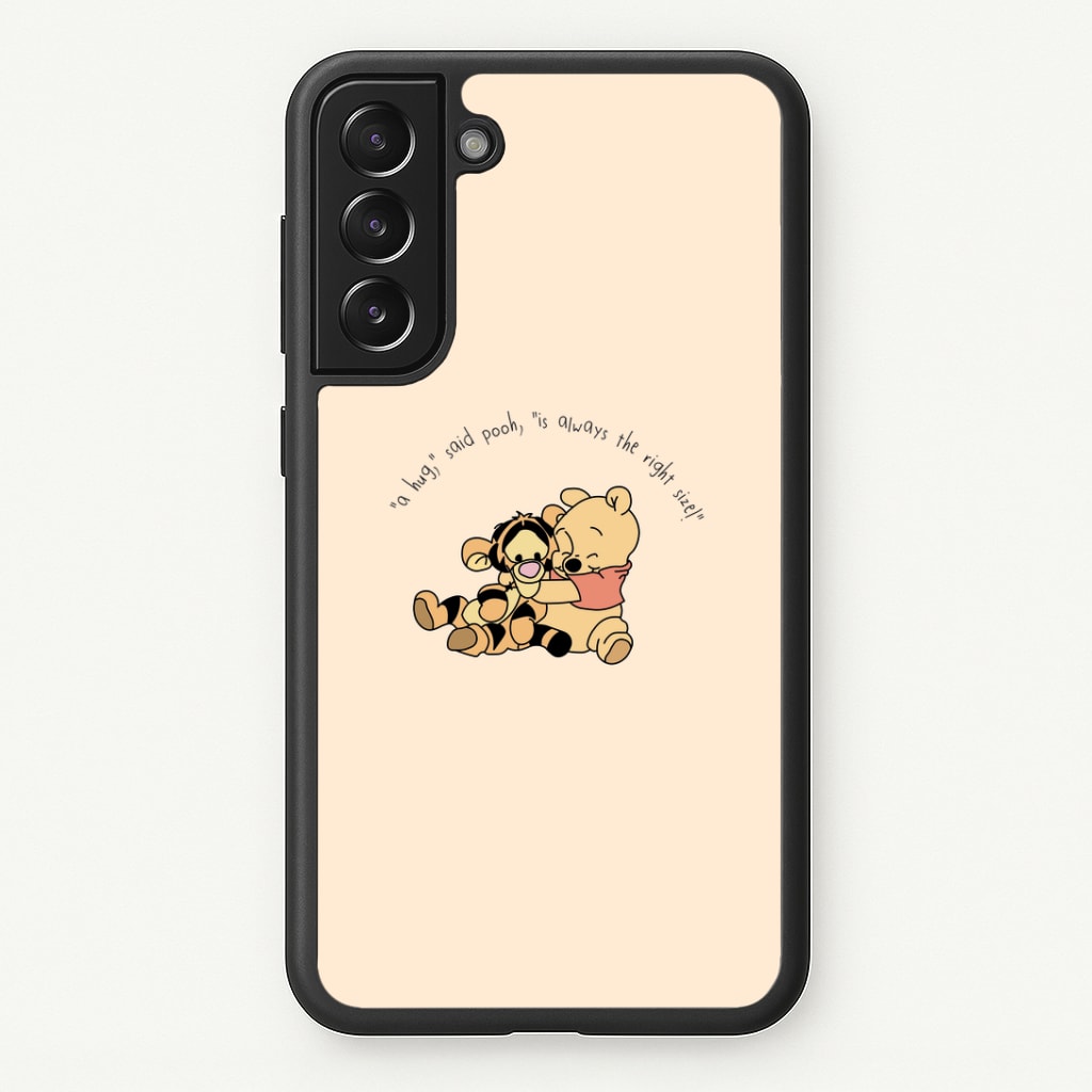 A Hug Said Pooh - Winnie Phone Case - Galaxy S21 Plus / Standard